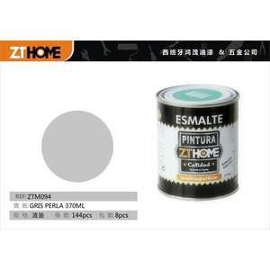 Pintura Acrílica Gris Perla 370ML en Lata, Pintura de Primera Calidad para Hogar y Oficina - Product Image 3