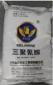 Polvo de Melamina 99.8% Grado Industrial CAS 108-78-1 MEL-998-AH Polvo Cristalino Blanco Marca Personalizada China para Resina MF - Product Image 3