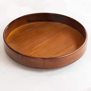 Organizador Giratorio de Bambú para Despensa, Organizador de Encimera de Cocina, Estante Giratorio para Especias, Plato Giratorio para Gabinete - Product Image 2