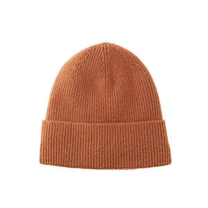 Unisex Winter Beanie <b>Hat</b> Solid Color Knit Woolen <b>Cap</b> Fleece Lined Warm Ski <b>Cap</b> Casual Outdoor Wear 56-58CM Adult Size - Product Image 5