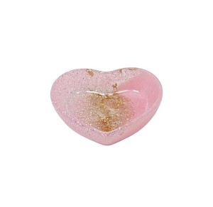 Resin Heart Decorative Storage Plate Handmade Gift for Modern Bedroom Bathroom <b>Vanity</b> and <b>Table</b> Organization Solutions - Product Image 6
