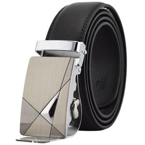 Cinturón Casual de Cuero Vacuno para Hombre, Ajustable, con Hebilla de Calavera de Aleación, 3.5cm de Ancho, 110cm de Largo, Duradero - Product Image 2