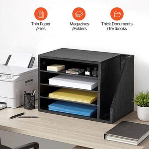 Organizador de Escritorio para Hogar y Oficina con Bandejas para Archivos, para Almacenamiento de Documentos y Papel - Product Image 4