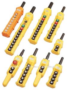 Industrial Hoist <b>Remote</b> Control Pendant Push Button <b>Switch</b> With Safety Lock Durable Ip65 Rated - Product Image 4