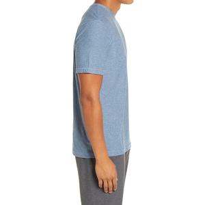 Holesale-Camiseta ajustada de alta calidad para hombre, ropa informal de hip hop de algodón 100% personalizada, ropa de calle para correr - Product Image 3