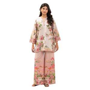 Collection de vêtements imprimés pour femmes en gros, ensemble 2 pièces en tissu lawn, vêtements indiens et pakistanais, mode estivale tendance, logo personnalisé - Product Image 1