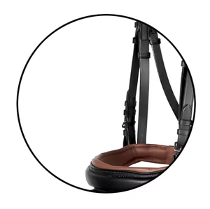 Bridon de cheval en cuir de qualité supérieure, logo personnalisé, taille personnalisable, emballage haut de gamme, fournisseur équestre de premier ordre - Product Image 3