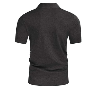 High Quality Summer Two Piece Shorts <b>Sets</b> Custom Logo Polo T Shirt Tracksuits Cotton Breathable High Street Men's <b>Twin</b> <b>Set</b> 2024 - Product Image 2