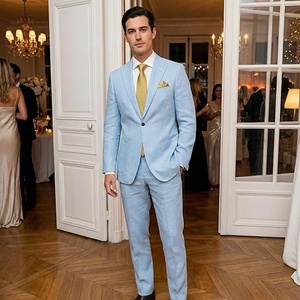 Premium wedding wear mens <b>pant</b> coat suit Men athletic fit <b>pant</b> coat suit stretch fabric modern business wear - Product Image 3
