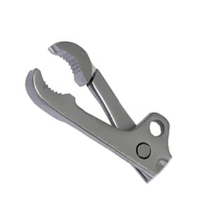 Pinzas para Sujetar Huesos de 22 cm, Plegables, de Acero Inoxidable, con Trinquete, Certificación CE Clase I, 1 Año de Garantía, Instrumentos, Juego de Instrumentos - Product Image 2