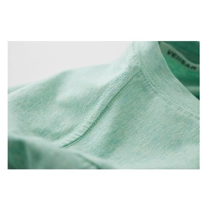 เสื้อยืดแขนสั้นผู้ชายสีพื้นคุณภาพสูงรุ่นใหม่มาแรง ผลิตจากผ้าฝ้าย 100% ขายดีที่สุดจากโรงงานบังกลาเทศ ราคาโรงงาน - Product Image 4