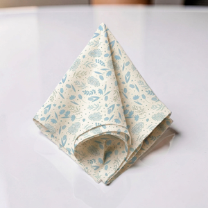 Serviettes de table en tissu de coton réutilisables, douces et lavables, pour la cuisine et la décoration de la salle à manger - Product Image 1