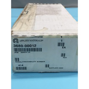 AMAT 3680-00012 JAW INNER LH, 138172 - Equipo y Piezas de Semiconductores de Confianza de la Marca Global Legacy - Product Image 1