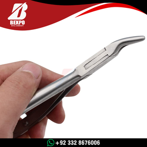 Rongeur Curvo Dental, Instrumento de Ortodoncia, Pinza de Acero Inoxidable - Product Image 5