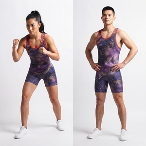 Traje de Remo sin Mangas para Hombre, Diseño con Paneles de Malla en Negro, Rojo y Blanco, Ropa Deportiva OEM - Product Image 2