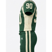 Uniforme de Fútbol Americano Personalizado con Patrón 3D, Pantalones Cortos con Sublimación Degradada que Absorbe la Humedad, Reforzado para Tackleo
