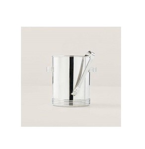 Seau à glace en métal contemporain pour la maison, l'hôtel, le restaurant, le bar, les mariages, le refroidissement des boissons, le service du champagne, accessoires de table - Product Image 1