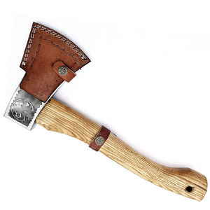 Funda rústica premium para hacha, soporte resistente para cuchillo y martillo con presilla para cinturón, ideal para trabajo al aire libre. - Product Image 3