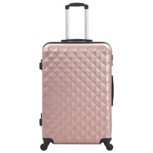 Set Trolley con custodia rigida in oro rosa 3 pezzi per la raccolta bagagli - Product Image 3