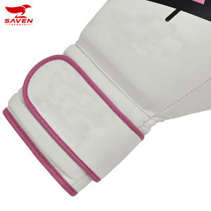 Premium Quality Leather Boxing Gloves with Adjustable Wrist <b>Strap</b> Customizable Logo and Color for Training Manufacture - Product Image 3