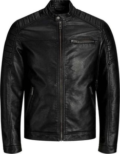 Veste en cuir de haute qualité pour hommes, très élégante et stylée - Product Image 2