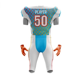 Uniforme de Fútbol Americano de Manga Corta con Estampado Transpirable de Alta Calidad y Diseño Moderno para Hombres Adultos, Precio al por Mayor, Mejor Calidad - Product Image 6