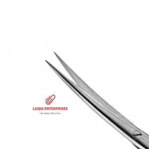 Ciseaux Metzenbaum à dents crantées, pointes en carbure de tungstène, instrument chirurgical, acier inoxydable, outil de coupe de précision - Product Image 2
