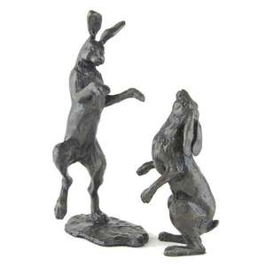 Stylish Aluminum Bunny Statue <b>Garden</b> Decor Enhancing Outdoor Aesthetics <b>For</b> Backyards Terraces And <b>Garden</b> Paths - Product Image 6