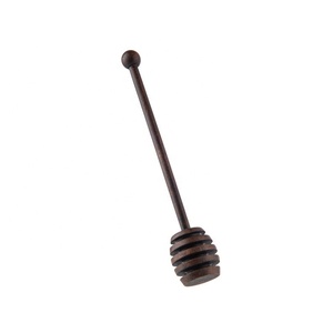 Premium Wooden Eco-Friendly Honey Dipper Stick with <b>Mirror</b> Polish for Camping Honey Jars - Product Image 1