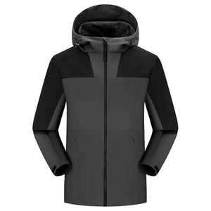 <b>Men's</b> Winter Thick Zipper Hooded Waterproof Reversible Down-Filled Quilted Windbreaker <b>Jacket</b> for <b>Cycling</b> Running OEM Service - Product Image 6