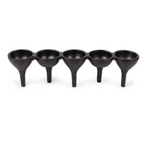 Ensemble de 5 bougeoirs en aluminium Harmony - Durables, résistants à la chaleur, faits à la main pour les activités religieuses et la décoration de la maison - Product Image 3