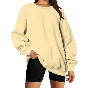 Sweat-shirt pour filles à manches longues, pull décontracté en tissu doux et chaud, coupe ample, parfait pour l'école, les sorties, le sport et tendance. - Product Image 5