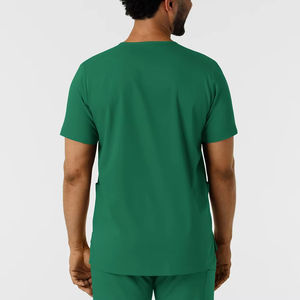 Tenue médicale unisexe pour hommes et femmes, uniforme de travail pour pharmacien, infirmier, médecin, chirurgien dentaire, ensemble de blouses médicales - Product Image 5