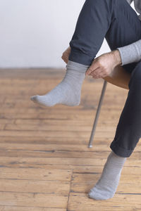 Chaussettes légères pour hommes, en tissu de coton doux et confortable, respirantes, extensibles, pour un usage quotidien, durables, de qualité supérieure, élégantes et essentielles - Product Image 5