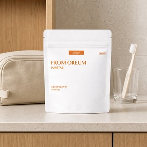 [FROM OREUM] Hygiène dentaire, articles de toilette pour hôtel, salle de bain des invités, dentifrice solide de voyage, pack de recharge - Product Image 4