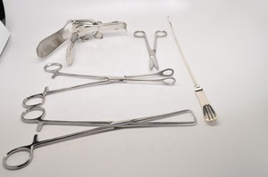 Kit d'insertion d'DIU, ensemble complet d'instruments chirurgicaux gynécologiques pour l'insertion et l'examen des dispositifs intra-utérins - Product Image 4