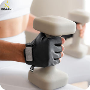 Guantes de Ejercicio con Almohadillas Acolchadas y Protección Completa para la Palma, Guantes de Levantamiento de Pesas para Gimnasio, Fitness y Entrenamiento - Product Image 4