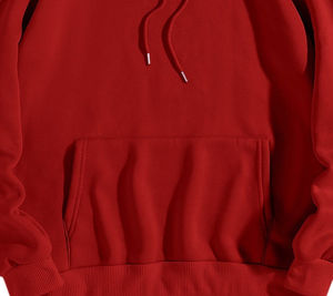 Sudadera con capucha de invierno para mujer, de algodón tejido con forro de satén, estampado puff, tie-dye, colores y tallas personalizables, peso pesado, cremallera frontal con insignia - Product Image 4