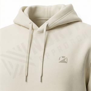 Sudadera con capucha lisa con cremallera al por mayor, de algodón y poliéster, forro polar, ropa en blanco, logotipo personalizado, marca privada, color personalizado a granel - Product Image 4