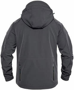 Nouvelle conception, service OEM, logo personnalisé, veste softshell imperméable et respirante pour homme, pour l'extérieur, hiver - Product Image 2
