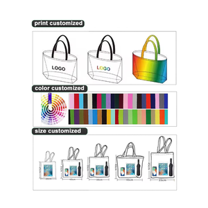 Bolsa de Compras de Lona/Algodón con Logotipo Personalizado, Asa Larga y Correa para el Hombro, para Deporte - Product Image 4