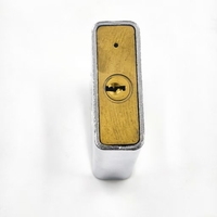 Cadenas E10 robuste rectangulaire, corps en acier, cylindre en laiton, haute sécurité, pour portail et porte