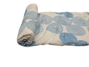 Tissu imprimé en coton blanc respirant et léger de qualité supérieure pour robes de femmes et de filles - En stock, vente en gros - Product Image 4