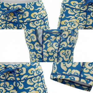 Fabricant de vêtements de fitness sur mesure, shorts de musculation et de sport, impression personnalisée du nom de la marque, polyester et élasthanne, shorts OEM - Product Image 4