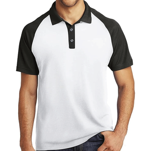 Chemise classique pour homme à manches courtes en tricot uni avec col de golf, respirante et à séchage rapide, pour le sport et les occasions décontractées - Product Image 1