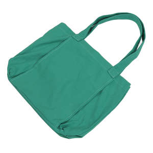 Bolsa de Mano de Lona Lavable Hecha a Mano en Fábrica, Personalizada con Cuero, para Hombre/Mujer, para Compras - Product Image 3