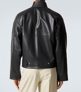 Veste en cuir souple classique pour homme, vêtements d'extérieur élégants et modernes pour l'hiver, qualité supérieure, design personnalisé, fournisseur en gros - Product Image 4