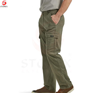 Men's <b>Cargo</b> <b>Pants</b> Premium Cotton Quick Dry Breathable Lightweight Relaxed Fit Multi Pocket Utility Trousers Casual <b>Work</b> - Product Image 3