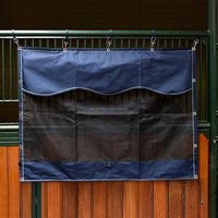 Meilleure vente Rideau d'écurie pour chevaux avec crochet de suspension Rideau d'écurie pour équitation d'intérieur Fournisseur de gros
