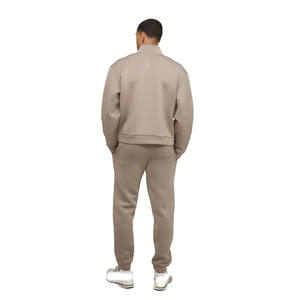 Mens <b>Purple</b> Acid Wash Oversized Full-Zip Hoodie and Matching Pants Tracksuit OEM ODM Wholesale Apparel - Product Image 6